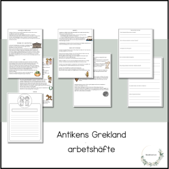 Antikens Grekland - arbetshäfte