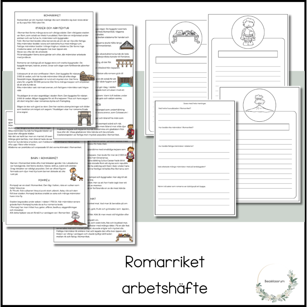 Romarriket – arbetshäfte