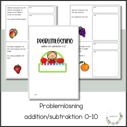 Problemlösning addition/subtraktion 0-10
