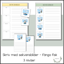 Skriv till sekvensbilder - fånga fisk