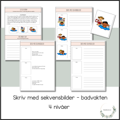 Skriv till sekvensbilder - badvakten
