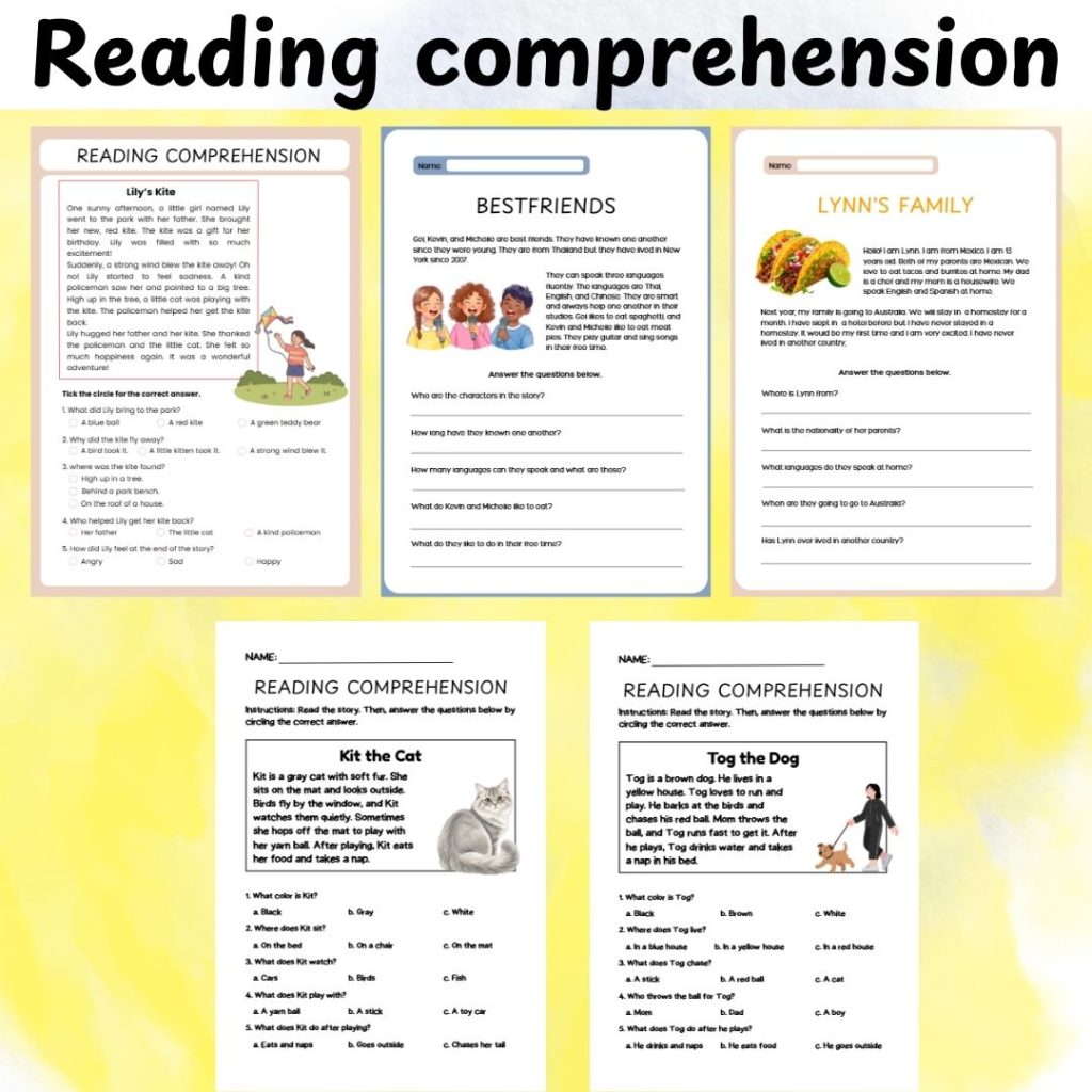 READING COMPREHENSION Engelska Läsförståelse