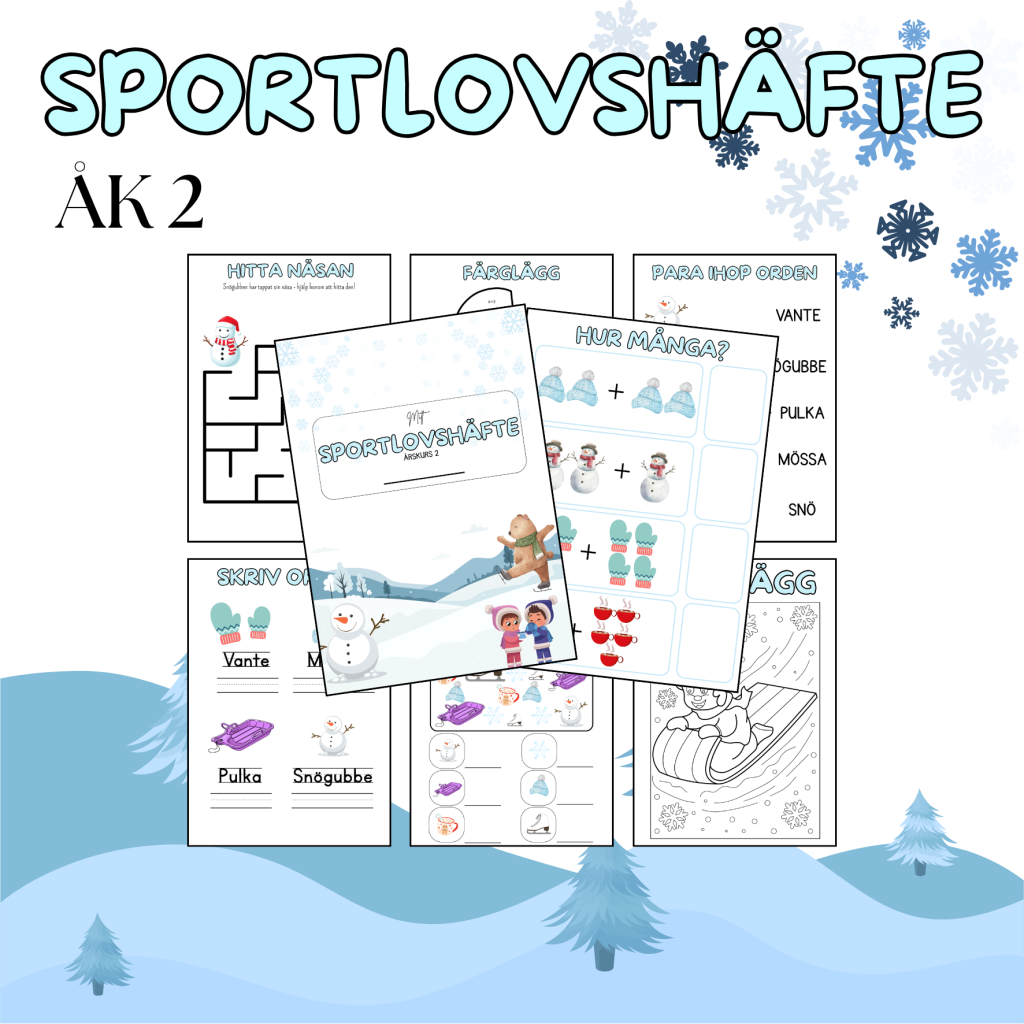 Sportlovshäfte åk 2