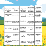 Bingo + ordgömma vänliga veckan - bild 4