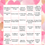 Bingo + ordgömma vänliga veckan - bild 5