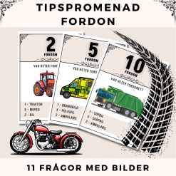 Fordon - Tipspromenad