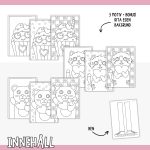 Sicksack-figurer – Alla hjärtans dag - bild 2