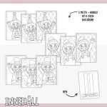 Sicksack-figurer – Clowner - bild 2