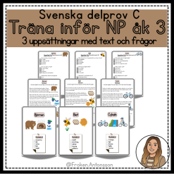 Träna inför NP åk 3 - Delprov C (faktatext)