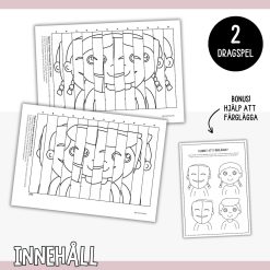 Magiskt dragspel med maskeradtema (agamograf)