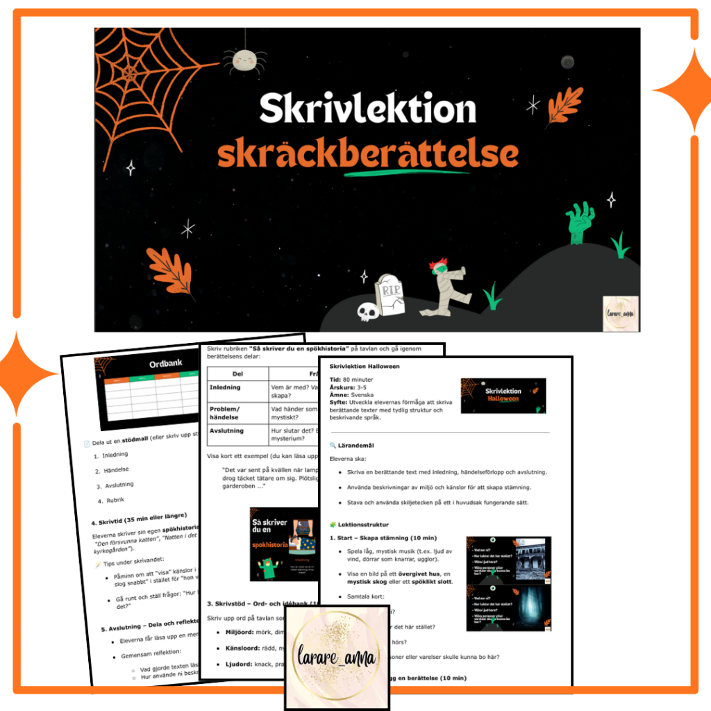 Skrivuppgift: Spökhistoria