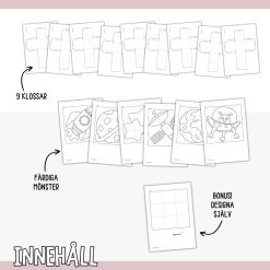 3D-pussel för barn (9 klossar) - Rymden