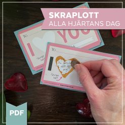 Skraplott Alla Hjärtans dag