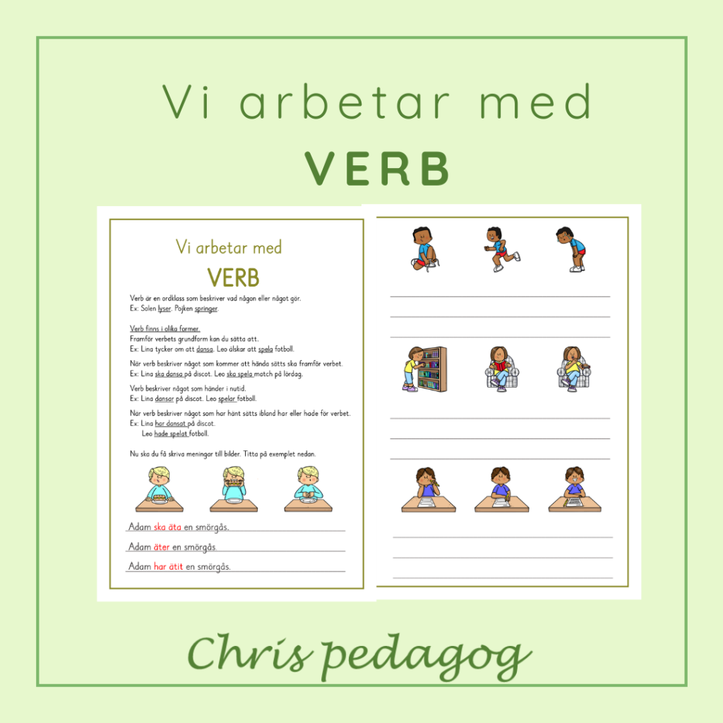 Vi arbetar med VERB