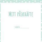 Mitt påskhäfte - bild 1