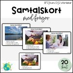 Samtalskort med frågor - bild 1