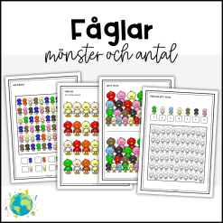 Fåglar - Mönster & antal