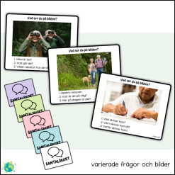 Samtalskort med frågor