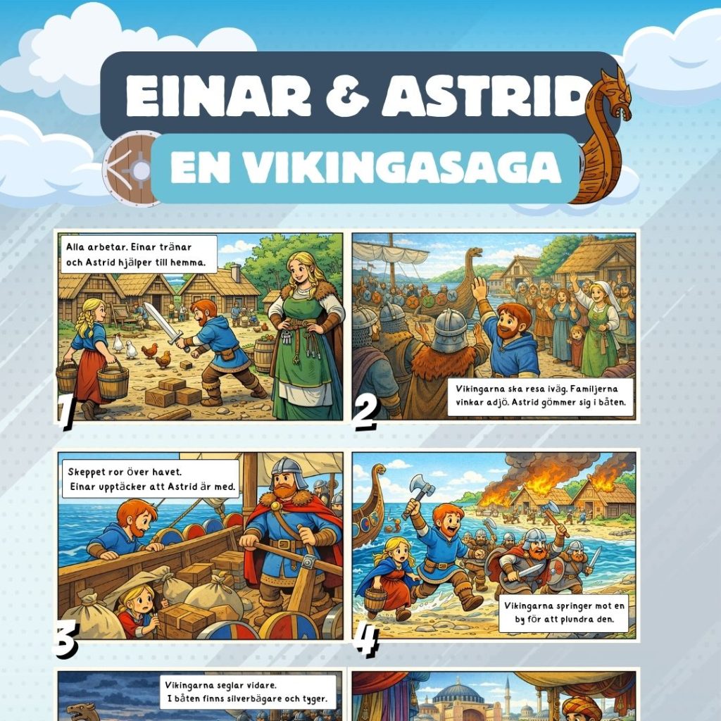 Einar & Astrid – en vikingasaga (berättande text)