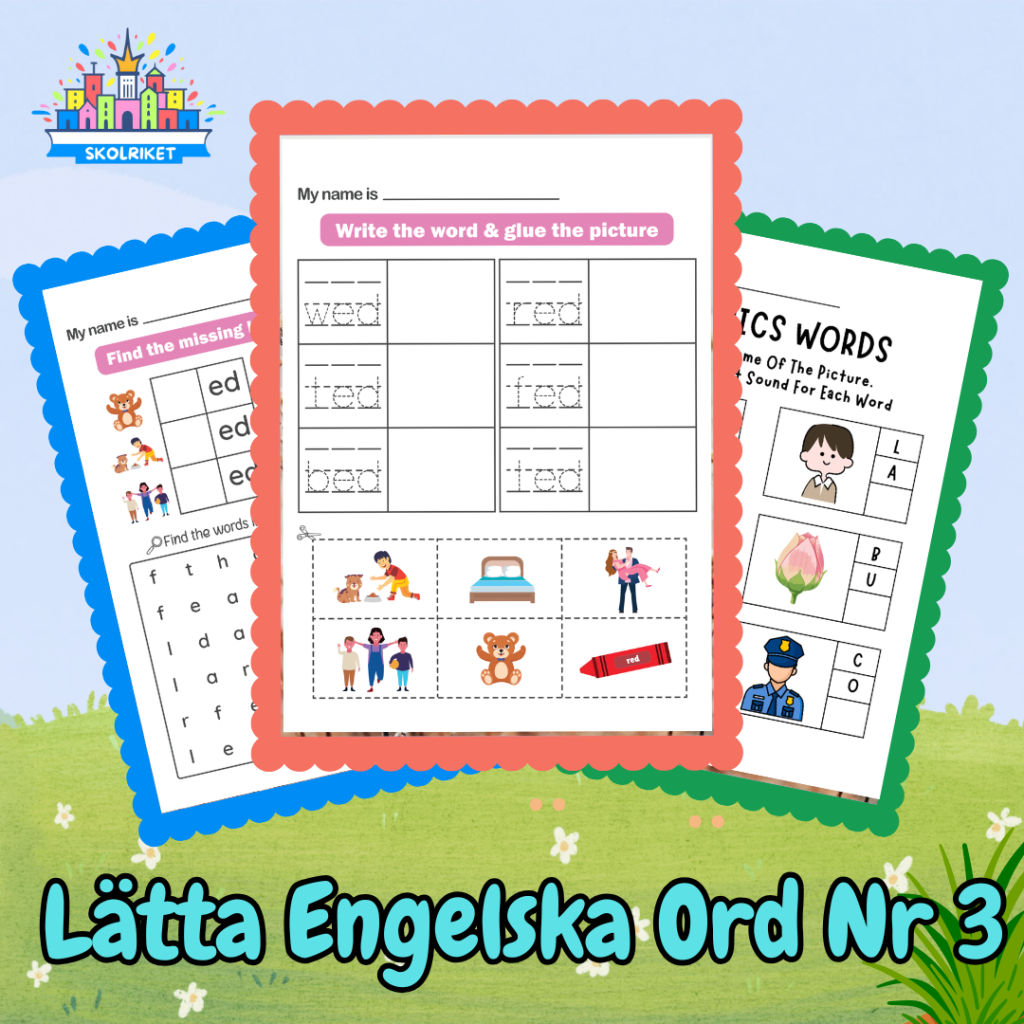 Lätta Engelska Ord Nr 3