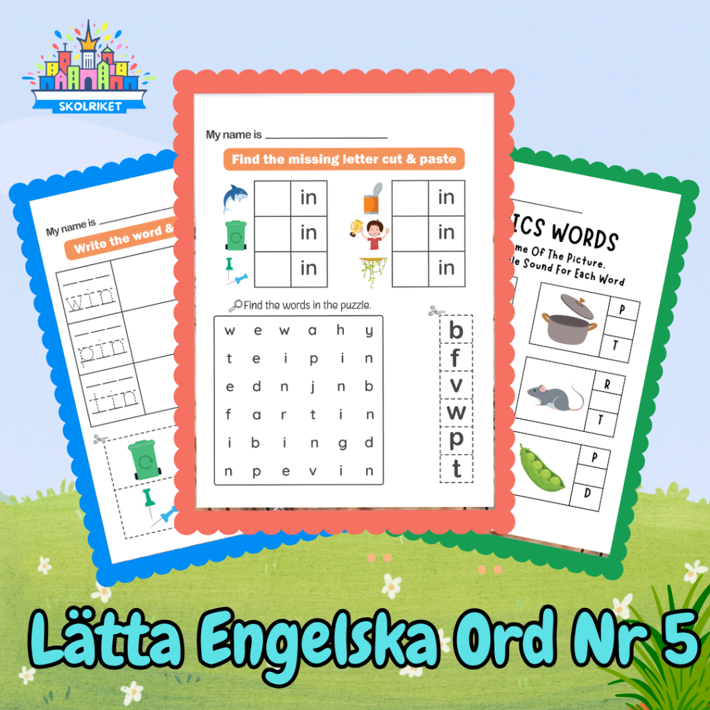 Lätta Engelska Ord Nr 5