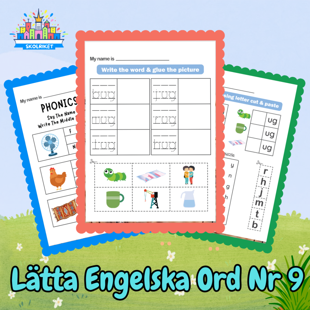 Lätta Engelska Ord Nr 9