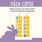 Påsk-lotto, 4 spelplaner med tillhörande bildkort - bild 2