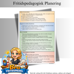 Fritidspedagogisk Planering Fripp för 1 grupp PDF