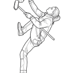 Målarbilder – Vintersporter [64 bilder] - bild 3