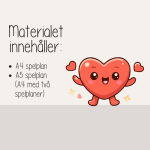 Alla hjärtans dag – Vänliga veckan – Tärningsspel - bild 3