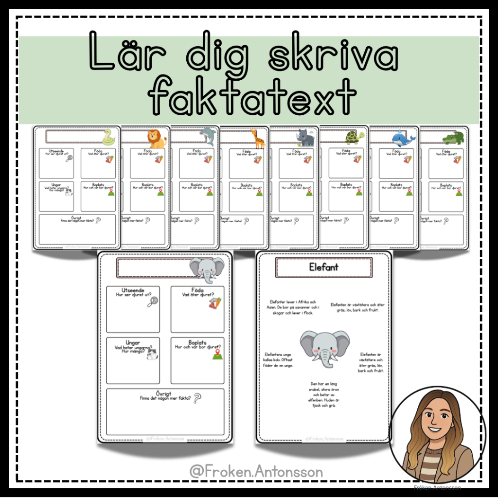 Lär dig skriva faktatext – 6 fältare
