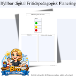 Ifyllbar Digital Fritidspedagogisk Planering FRIPP för 1 grupp - bild 3