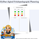 Ifyllbar Digital Fritidspedagogisk Planering FRIPP för 3 grupper - bild 3