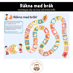 mattespel-räkna med bråk