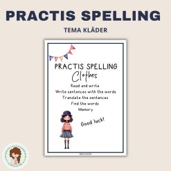 Practis spelling - clothes