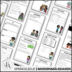Modersmålsdagen 21/2 | Arbetshäfte - lite lättare