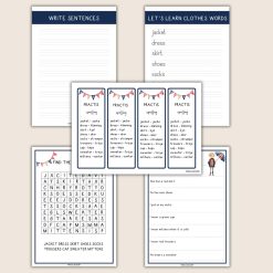 Practis spelling - clothes