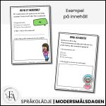 Modersmålsdagen 21/2 | Arbetshäfte – lite lättare - bild 3