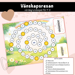 Vänskapsresan – värdegrundsspel för F–3 | Empati, samarbete & samtal