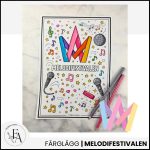 Melodifestivalen | Pysslig målarbild - bild 3