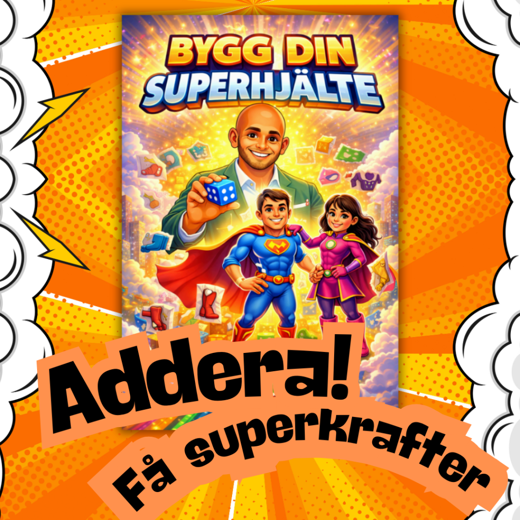 Bygg din superhjälte – addition