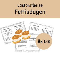 Läsförståelse om fettisdagen