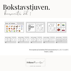 Bokstavstjuven konsonanter del 1