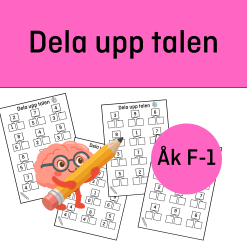 Dela upp talen