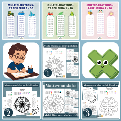 Paket Multiplikation (värde här på TA 135kr)