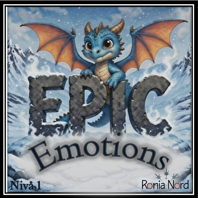 Engelska känslor – Allt-i-ett-paket: Epic Emotions Nivå 1 (Nybörjare A1-A2) med sång (MP3)