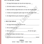 Arbetsblad: Att säga förlåt - bild 3