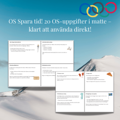 OS-utmaningen 2026 – 20 Problemlösningsuppgifter i Matematik (åk 2–3)