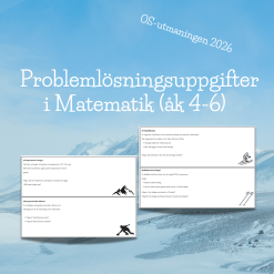 OS-utmaningen 2026 – 20 Problemlösningsuppgifter i Matematik åk 4-6