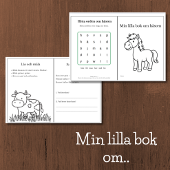 Min lilla bok om bondgårdens djur